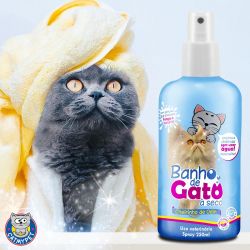 Banho de Gato (Cheirinho de Odin) - p/ Gatos