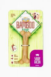 Brinquedo Cachorro Osso Bamboo I Grande, Truqys, fabricado em fibra de bambu, ecológico, sustentável e resistente