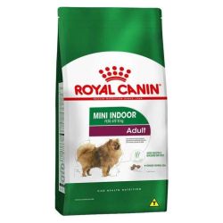 Ração Seca Royal Canin Mini Indoor para Cães Adultos de Porte Pequeno 1Kg